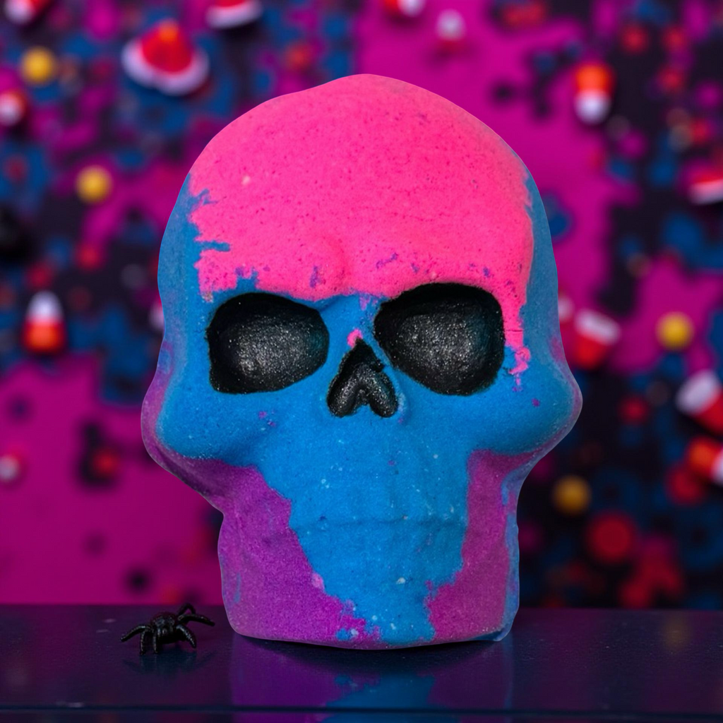 Wailing Wisp Skull Bath Bomb - Unicorn Farts