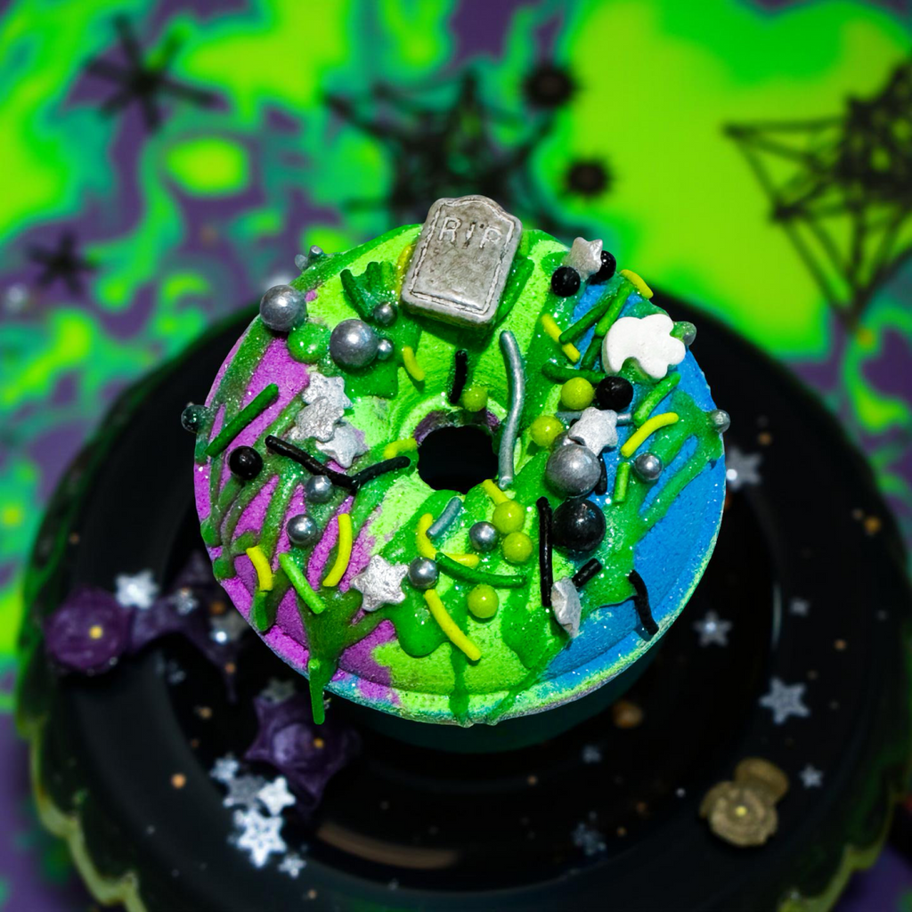 Dunkin’ Dead Donut Bath Bomb - Grape Bubblegum