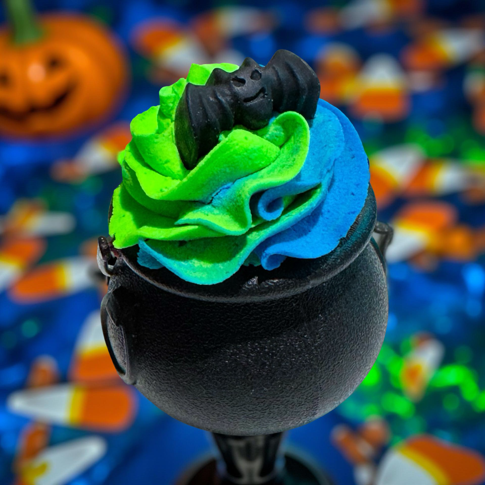 Cauldron - 3 in 1 - Bath Bomb/Bubble Frosting/Soap - Nerds + Rainbow Sherbet