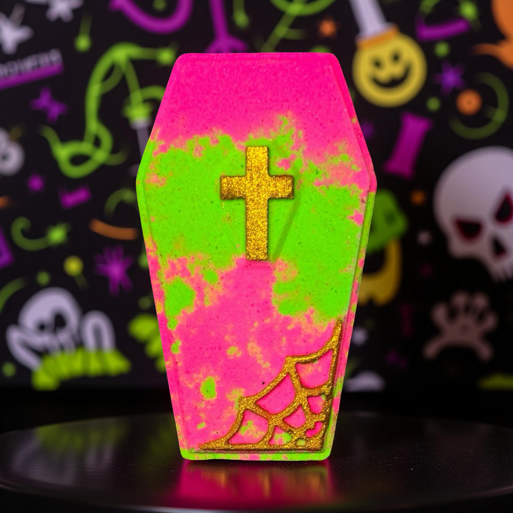 The Weaver’s Rest Coffin Bath Bomb - Toffee Apple Lollies