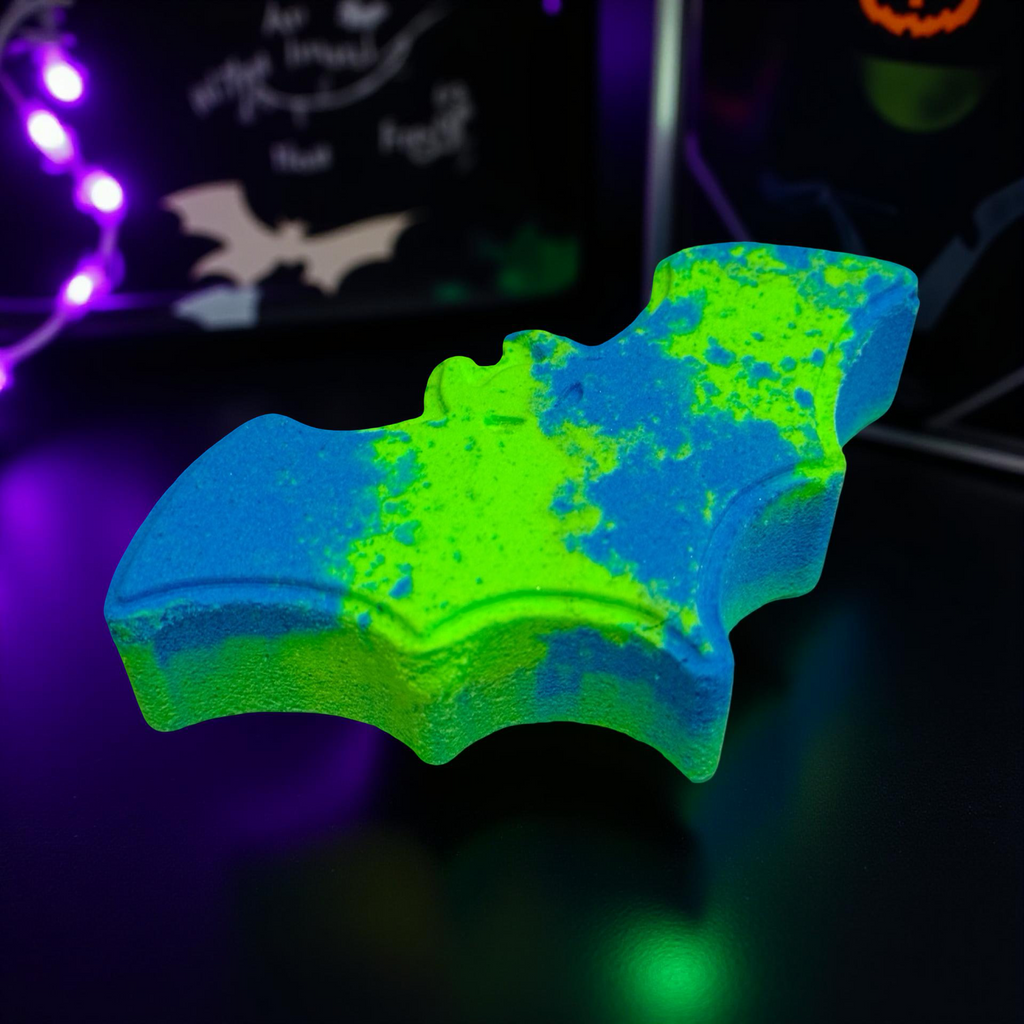 Midnight Flutter Bat Bath Bomb - Lime Cordial