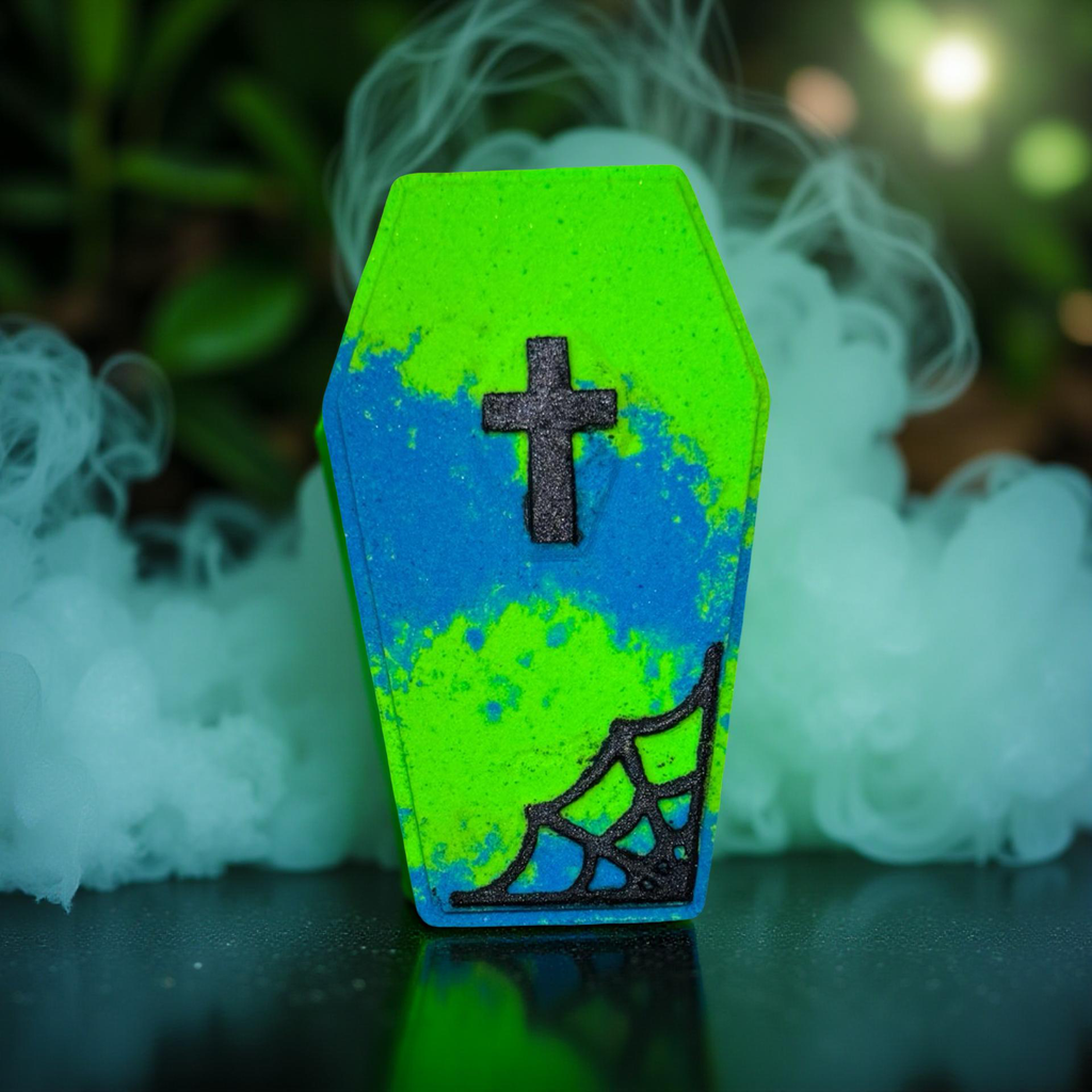 The Weaver’s Rest Coffin Bath Bomb - Lime Cordial