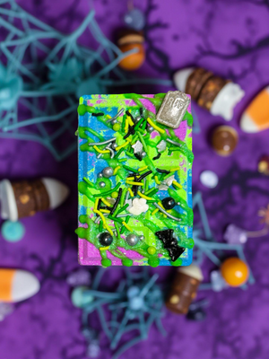 Haunted Batter Waffle Bath Bomb - Grape Bubblegum