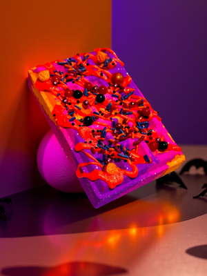 Haunted Batter Waffle Bath Bomb - Tropical Guava Passionfruit