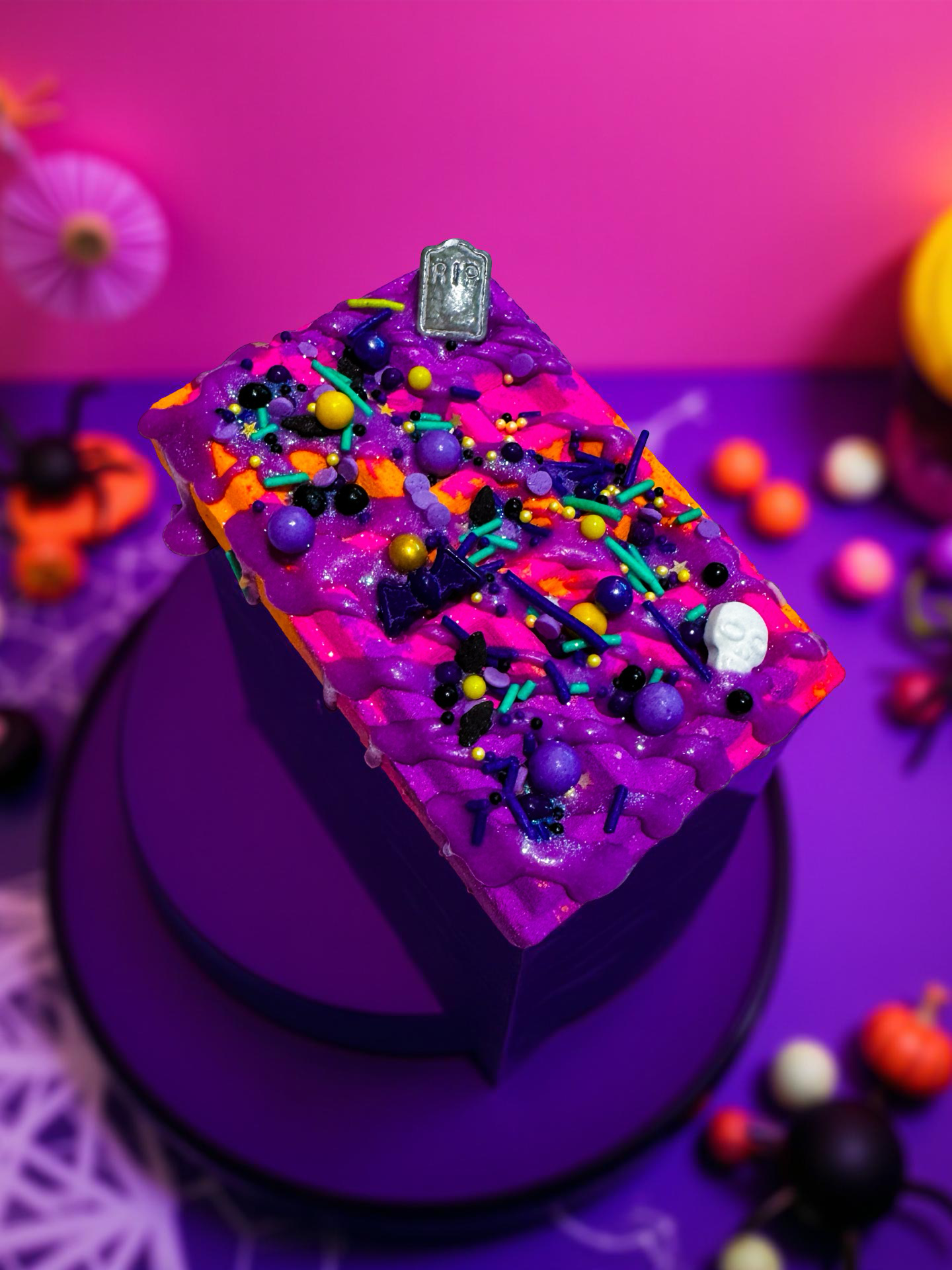 Wicked Waffle Bath Bomb - Tropical Guava Passionfruit