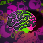 Mind Over Matter Brain Bath Bomb - Nerds