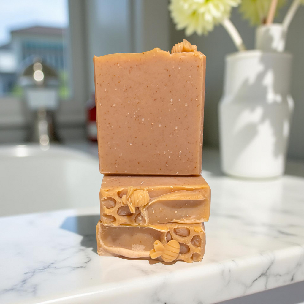 Oatmeal, Honey & Milk Cold Processed Soap
