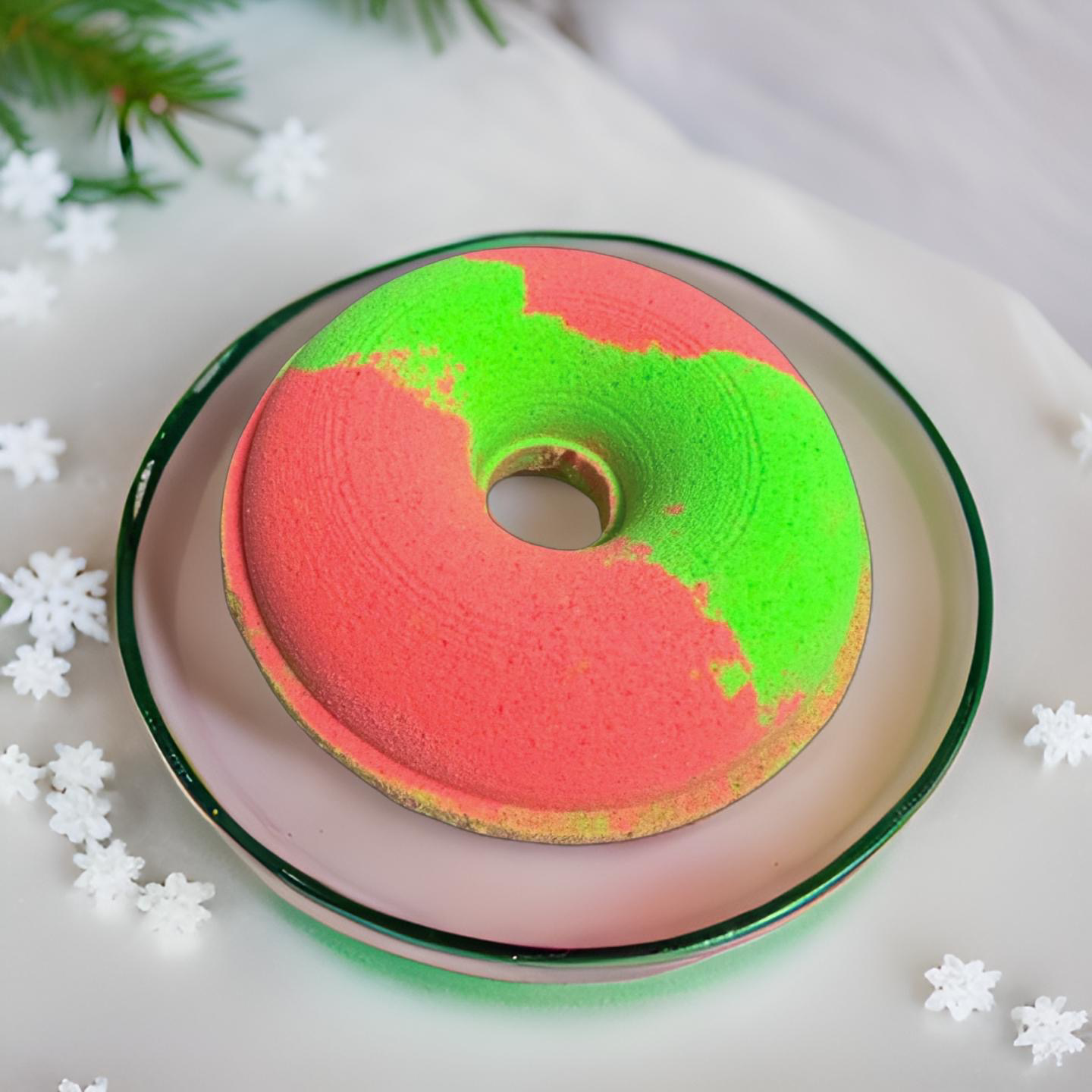 Christmas Donut Bath Bomb