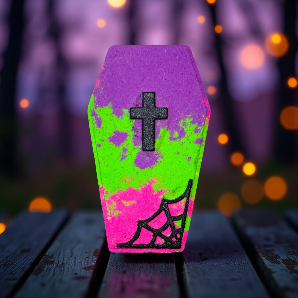 The Weaver’s Rest Coffin Bath Bomb - Nerds