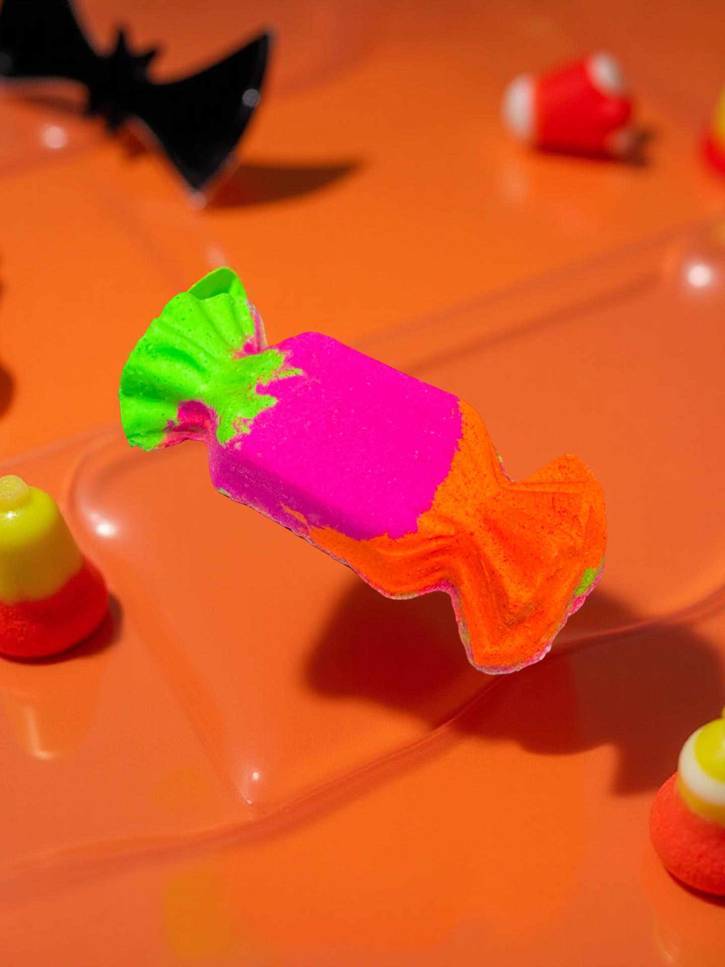 Trick or Treat Candy Bath Bomb - Mango Passionfruit Sorbet