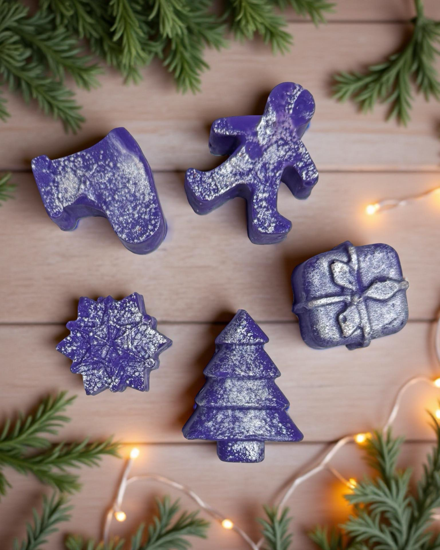 Wild Lavender Christmas Soap Set