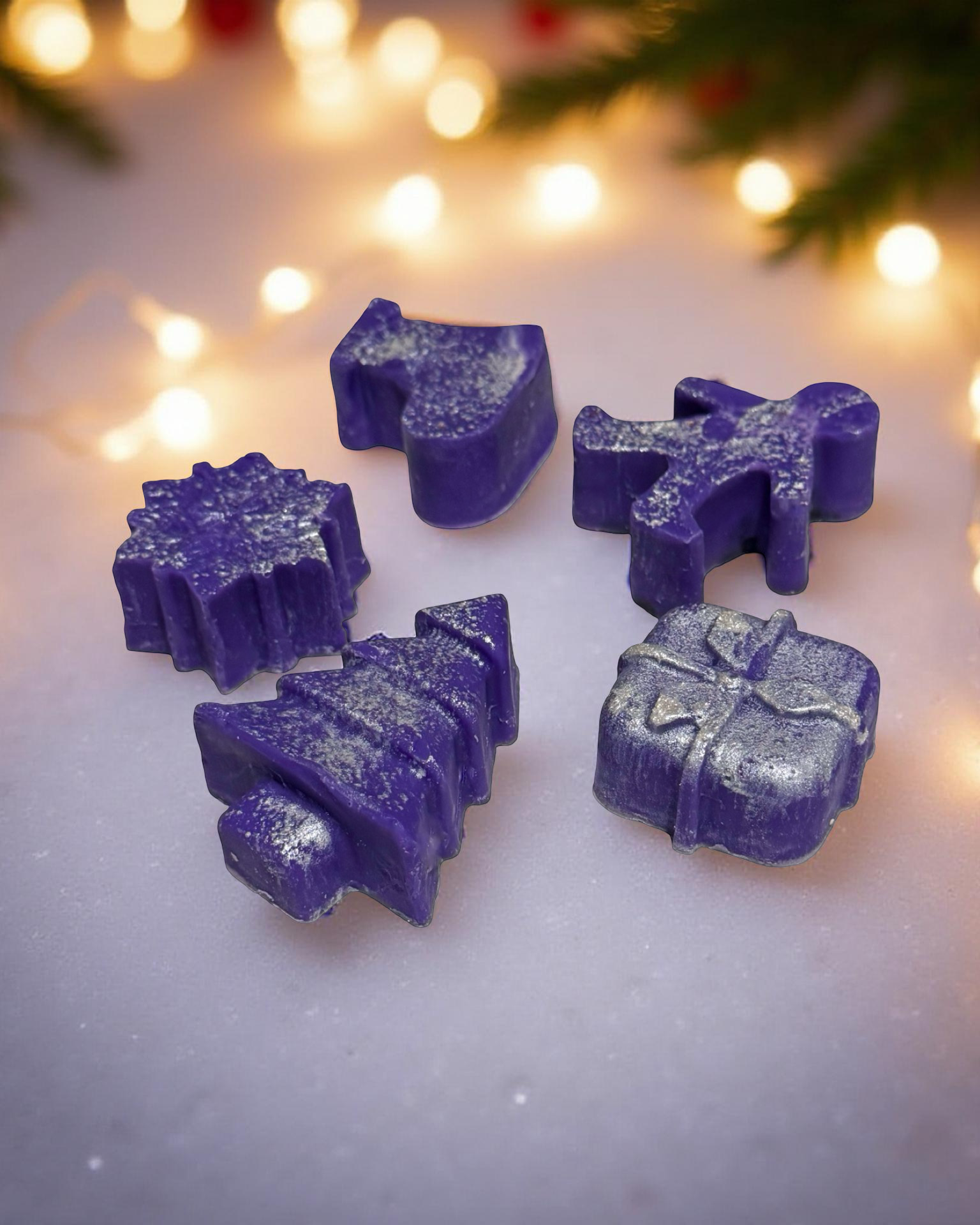 Wild Lavender Christmas Soap Set