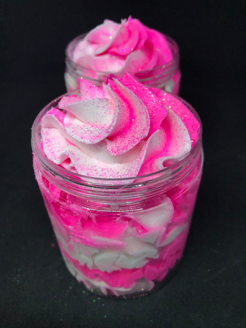 Pink Sugar Whipped Soap Frosting